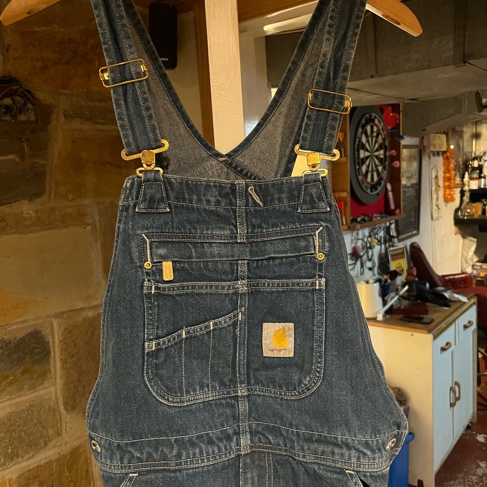 Vintage Carhartt Denim Overalls